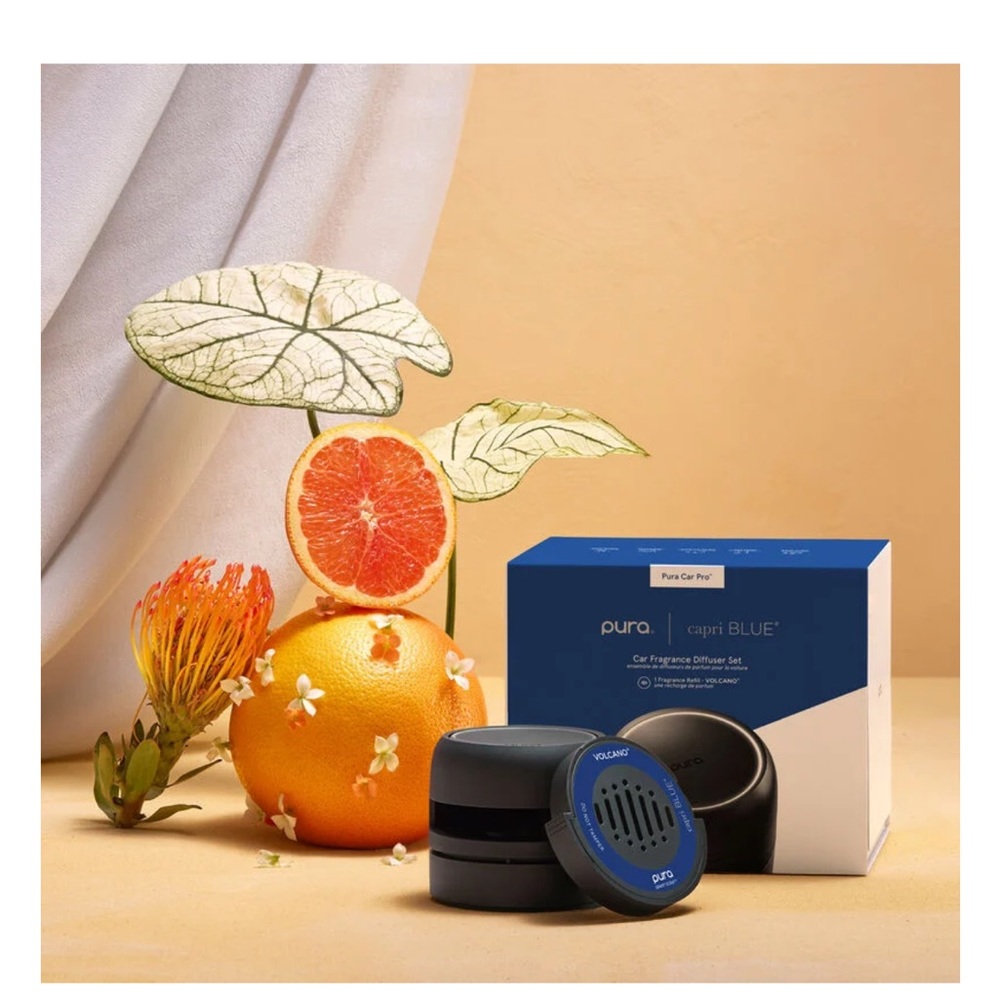 New Pura x capri blue car fragrance diffuser